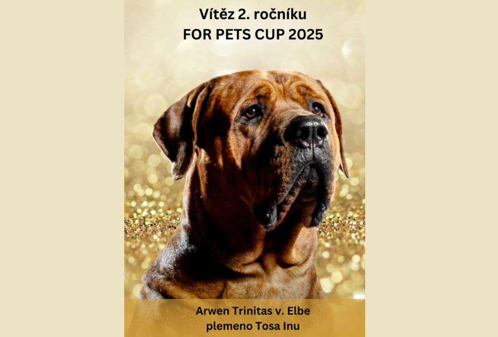 Vítěz FOR PETS CUP - 1